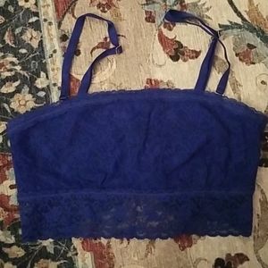 Victoria's Secret Royal Blue Bralette S